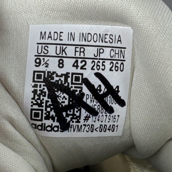 Adidas Runfalcon 5 Shoes Womens 9.5 Off White‎ Athletic Running Comfort Sneakers - Picture 13 of 14